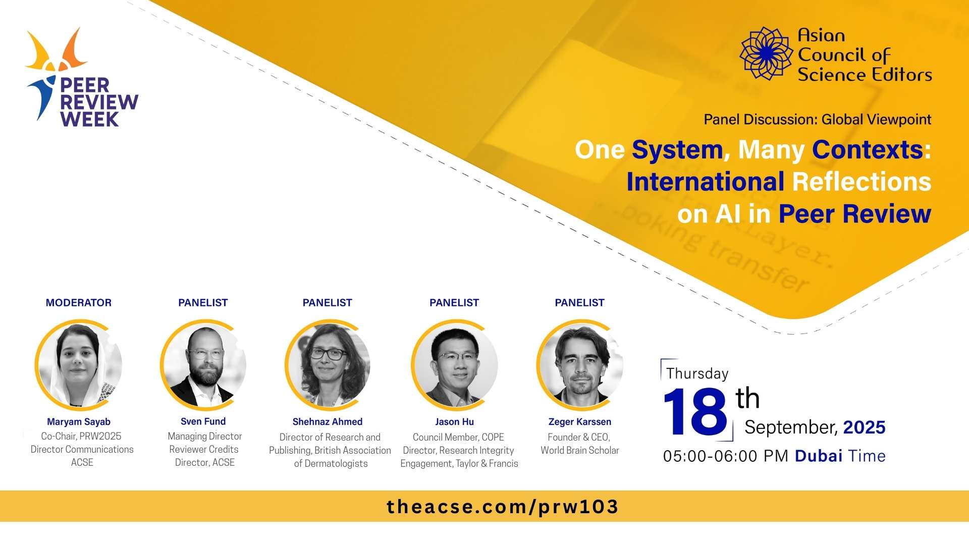 Global Perspective <br> One System, Many Contexts: International Reflections on AI in Peer Review